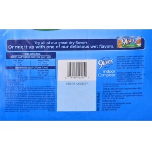 9 Lives Indoor Complete Cat Food 12 Lbs Family Dollar