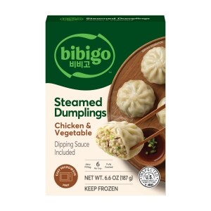 Bibigo Steamed Dumplings, Chicken & Vegetables, 36 ct
