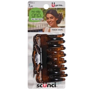 Scunci No Slip Grip Claw Clips For Thick Hair Family Dollar