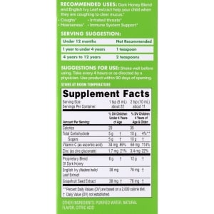 Zarbee S Cough Syrup Mucus Medicine 4 Oz Family Dollar