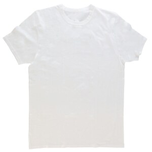 Hanes Men's Large Tagless White T-Shirts, 3 ct.