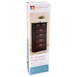 Interiors by Design 6-Drawer Organizers | Family Dollar