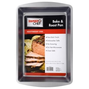 Family Chef Bake Roast Pans Family Dollar