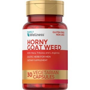Family Wellness Horny Goat Weed Complex Capsules, 30 ct