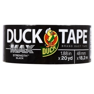 Black Maximum Strength Duck Brand Duct Tape