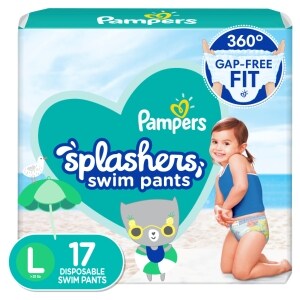 Pampers Splashers Swim Diapers Size 17 Count