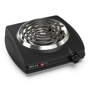 Bene Casa Electric Single Coil Burner, 1000W, Black