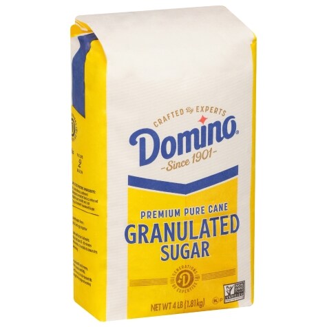 Domino Premium Pure Cane Granulated Sugar, 4-lb.