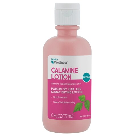 Family Wellness Calamine Lotion 6 Oz Family Dollar
