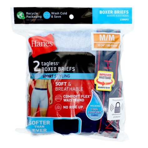 hanes medium boxer briefs size