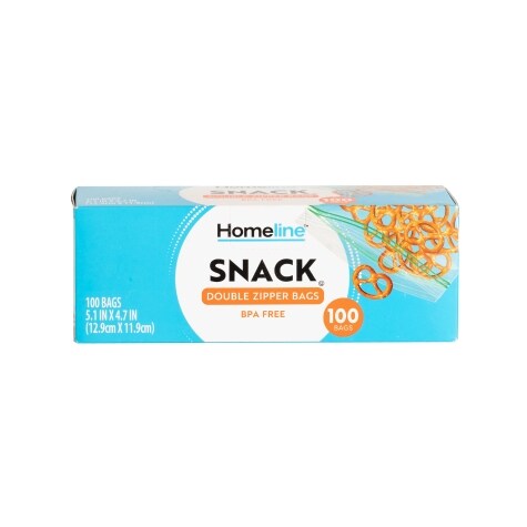 Download View Homeline Snack Zipper Bags, 100 Yellowimages Mockups