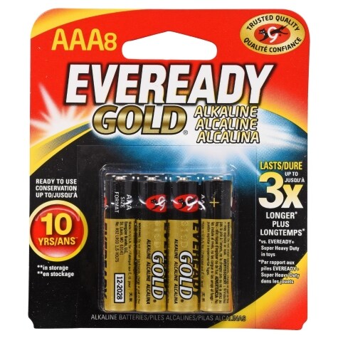 Eveready Gold a Alkaline Batteries 8 Ct Family Dollar