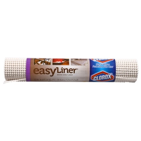 Easy Liner Beige Shelf Liner with Clorox 4 sq ft