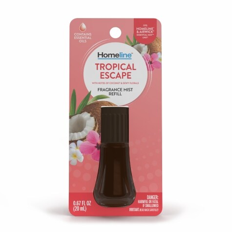 Homeline Fragrance Mist Refill, Tropical Escape, 1 ct.