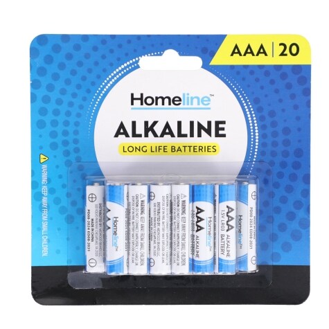 Homeline a Alkaline Batteries Ct Family Dollar