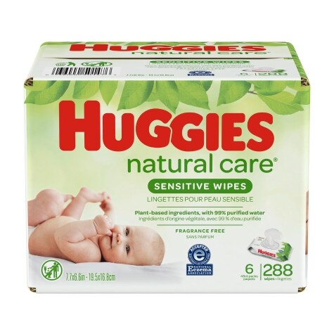 Huggies Natural Care Sensitive Wipes 288 Ct Family Dollar