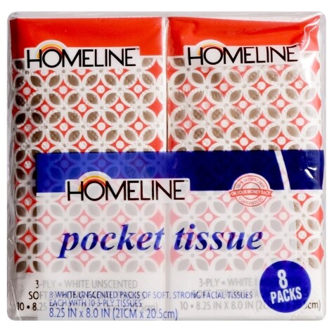 homeline facial packs tissues pocket