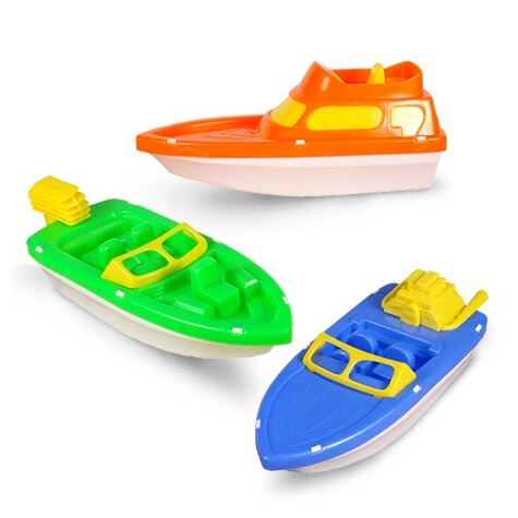 Plastic Toy Water Boats, 10.5 in.