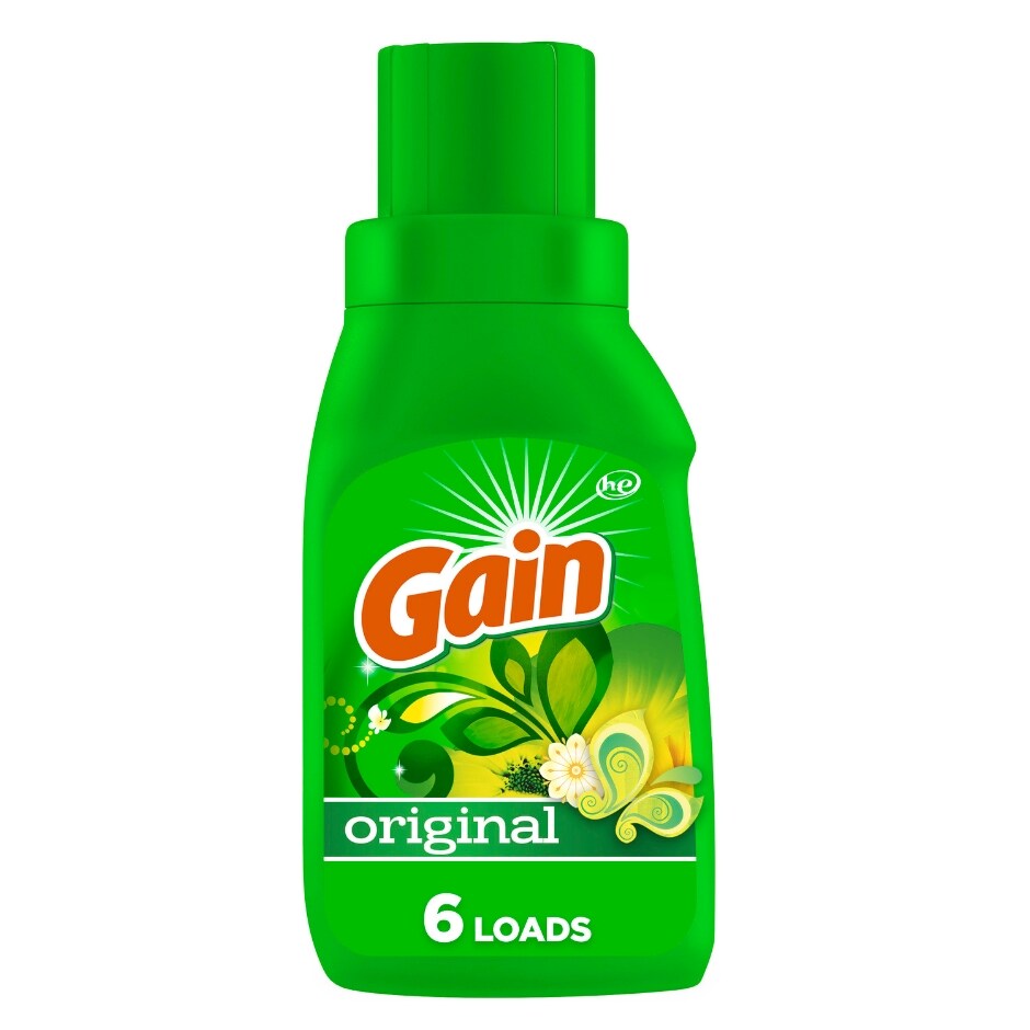 Gain + Aroma Boost Liquid Laundry Detergent, Original Scent, 6 Loads