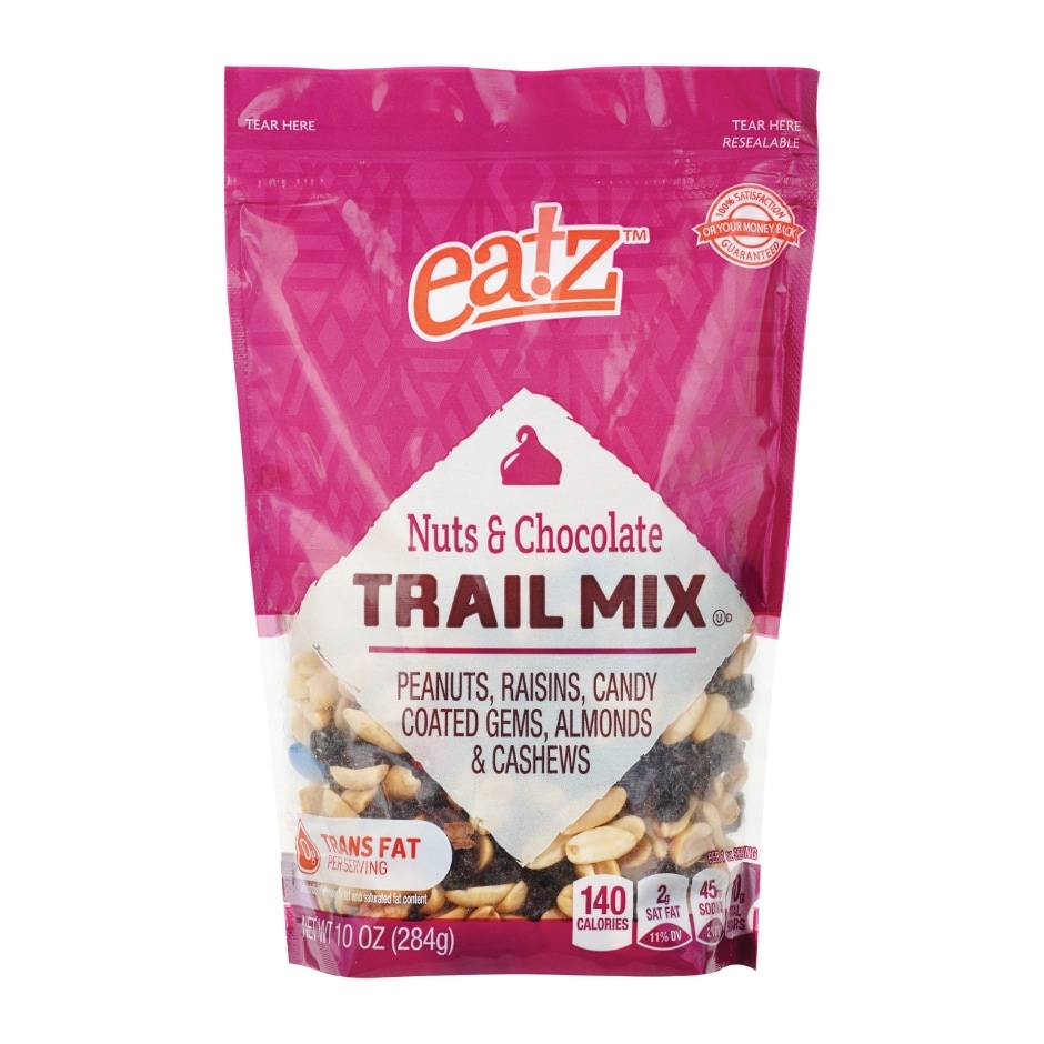 Eatz Nut & Chocolate Trail Mix 10 oz Family Dollar