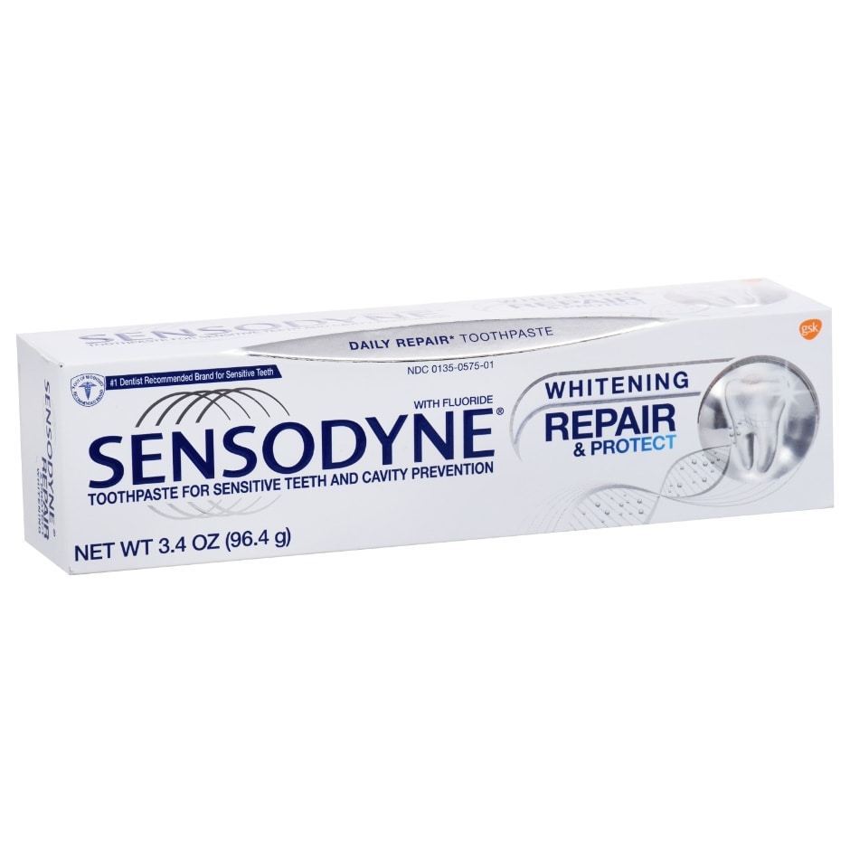 Sensodyne Daily Repair Whitening Toothpaste, 3.4 oz. Family Dollar