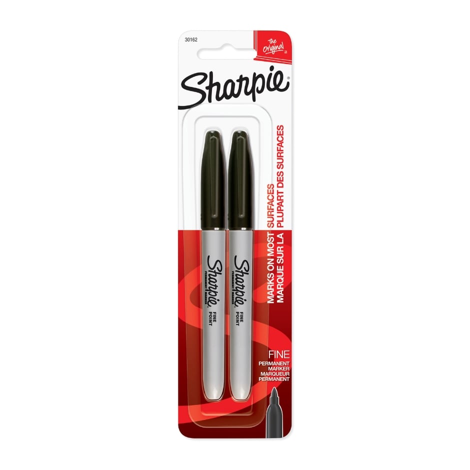 Sharpie FinePoint Black Permanent Markers, 2 ct. Family Dollar