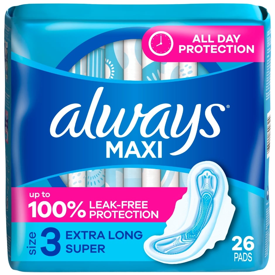 Maxi Pads Stayfree Pads Feminine Pads W Wings Family Dollar