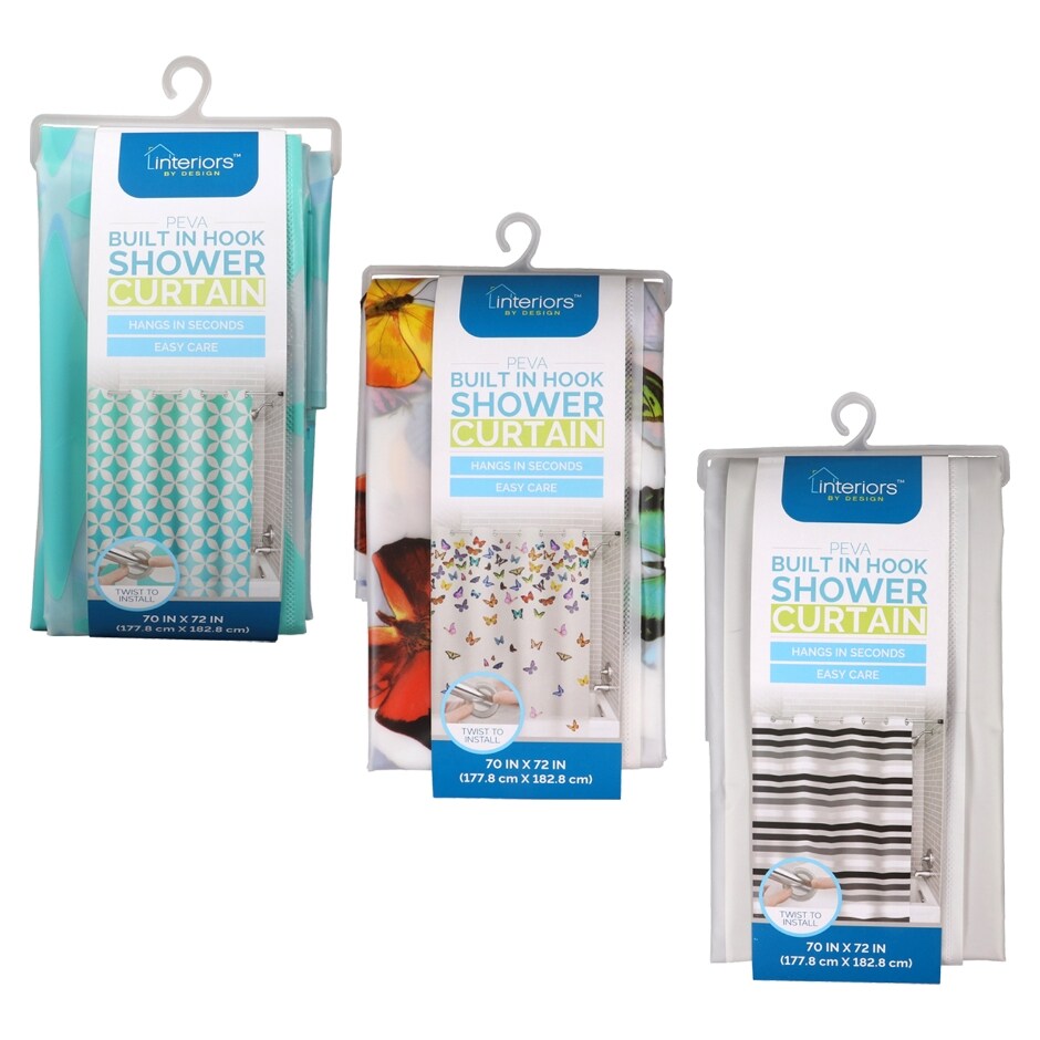 Shower Curtains & Liners, Shower Rods & Curtain Sets on Sale