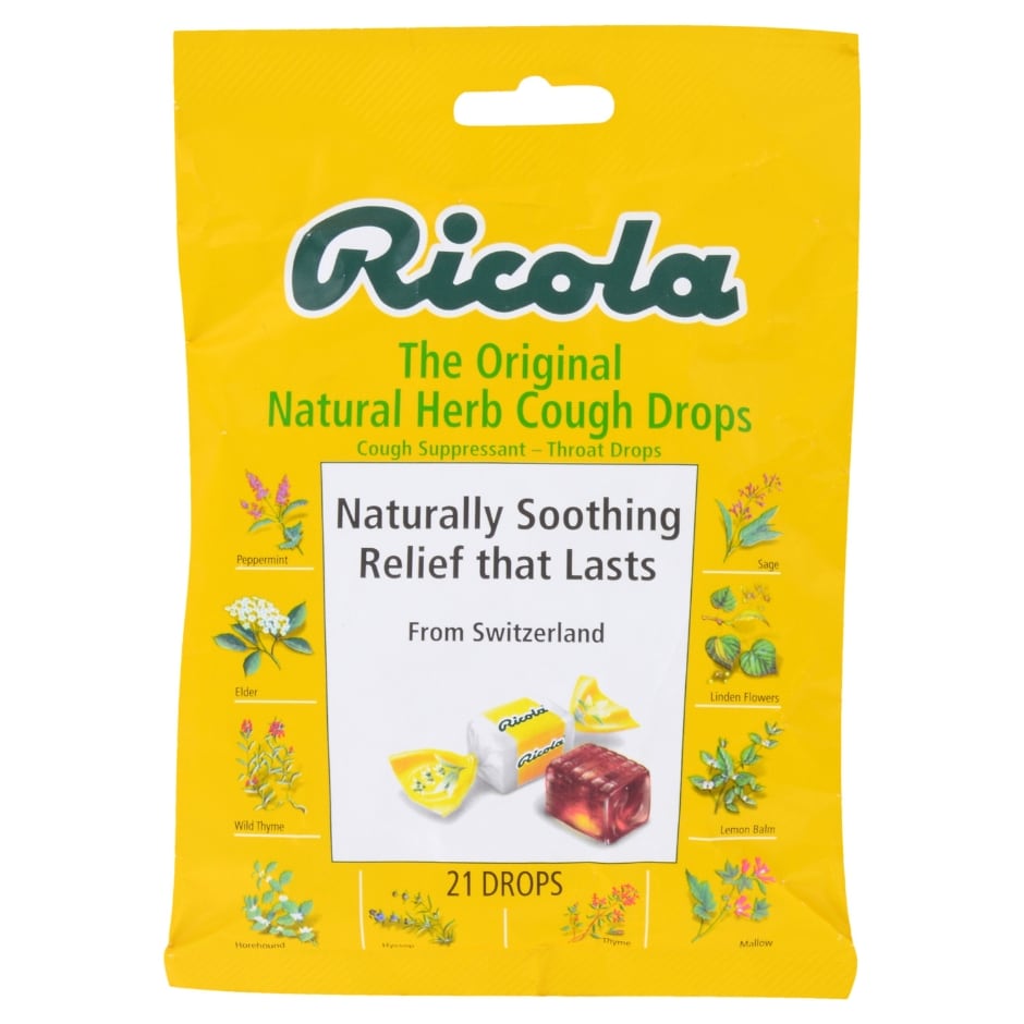 Ricola Original Herb Cough Drops, 21 ct. Family Dollar