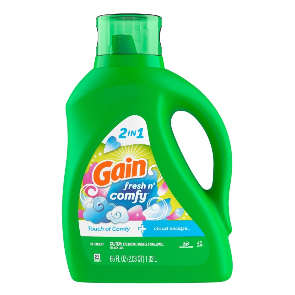Gain Liquid Laundry Detergent, 45 Loads, Cloud Escape Scent with