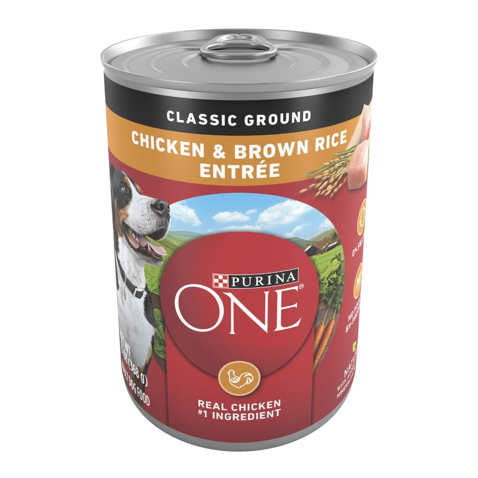 1100744Purina ONE SmartBlend Chicken & Brown Rice Entrée Natural Pate