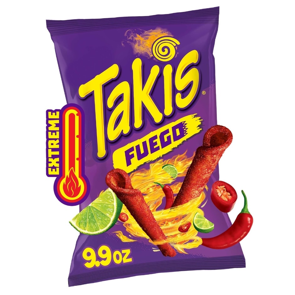 Takis Fuego Tortilla Chips 9 9 Oz Family Dollar