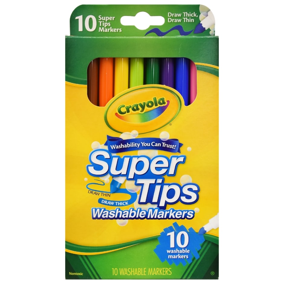 Washable Markers, Highlighters, Dry Erase Markers & Sharpies