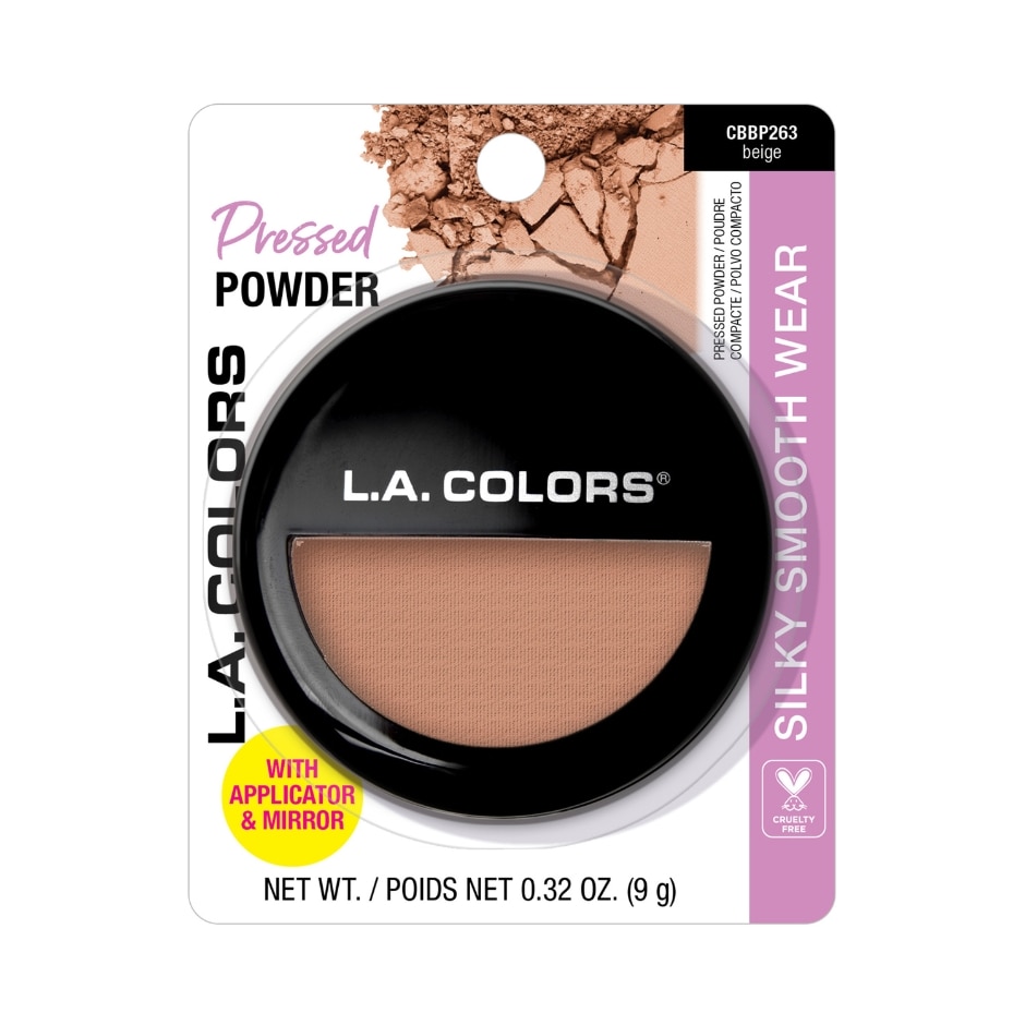 L.A. Colors Pressed Powder in Beige, .32 oz. | Family Dollar