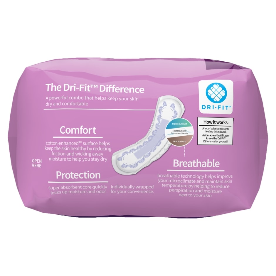 Maxi Pads and Feminine Pads with Wings Family Dollar