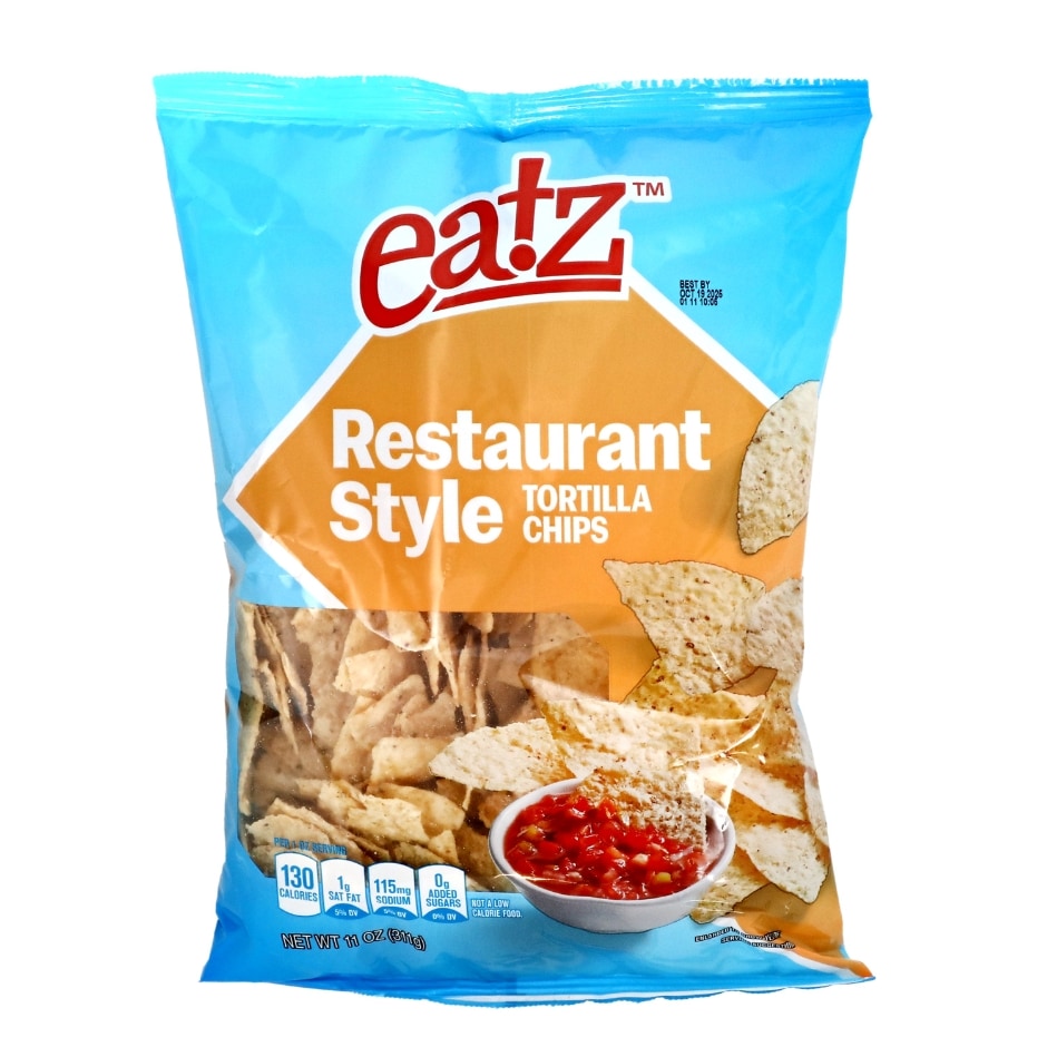 Eatz Restaurant Style Tortilla Chips, 13 oz. Family Dollar