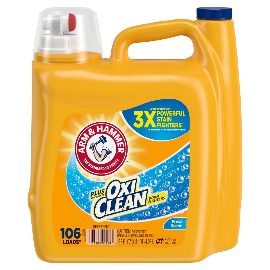 Arm & Hammer Liquid Laundry Detergent, 138 Fl oz.