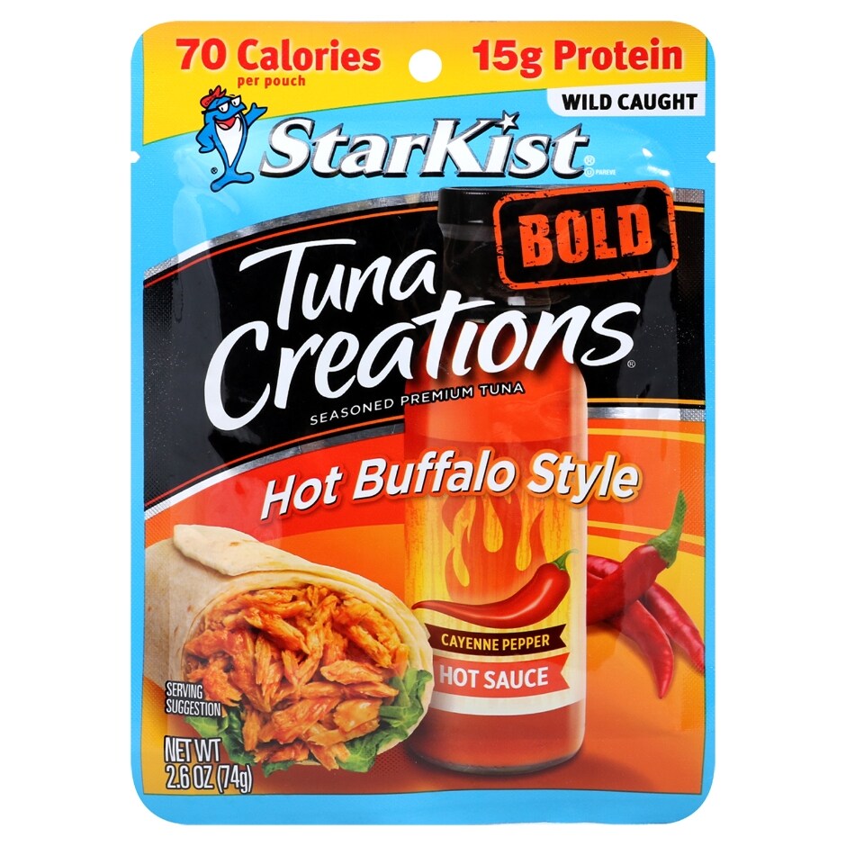 StarKist Tuna Creations Hot Buffalo Style Tuna, 2.6 oz. Family Dollar