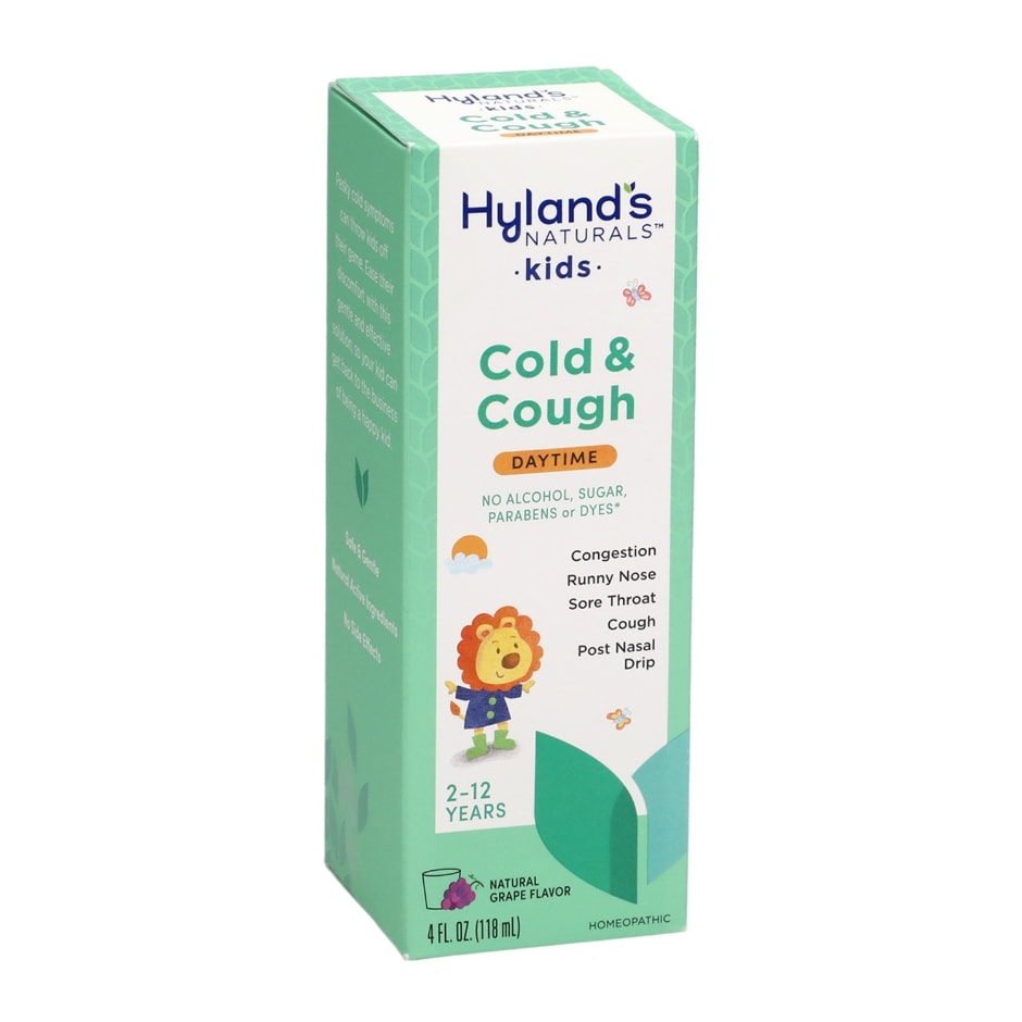 Hyland's 4 Kids Grape Cold 'n Cough Medicine, 4 oz. Family Dollar