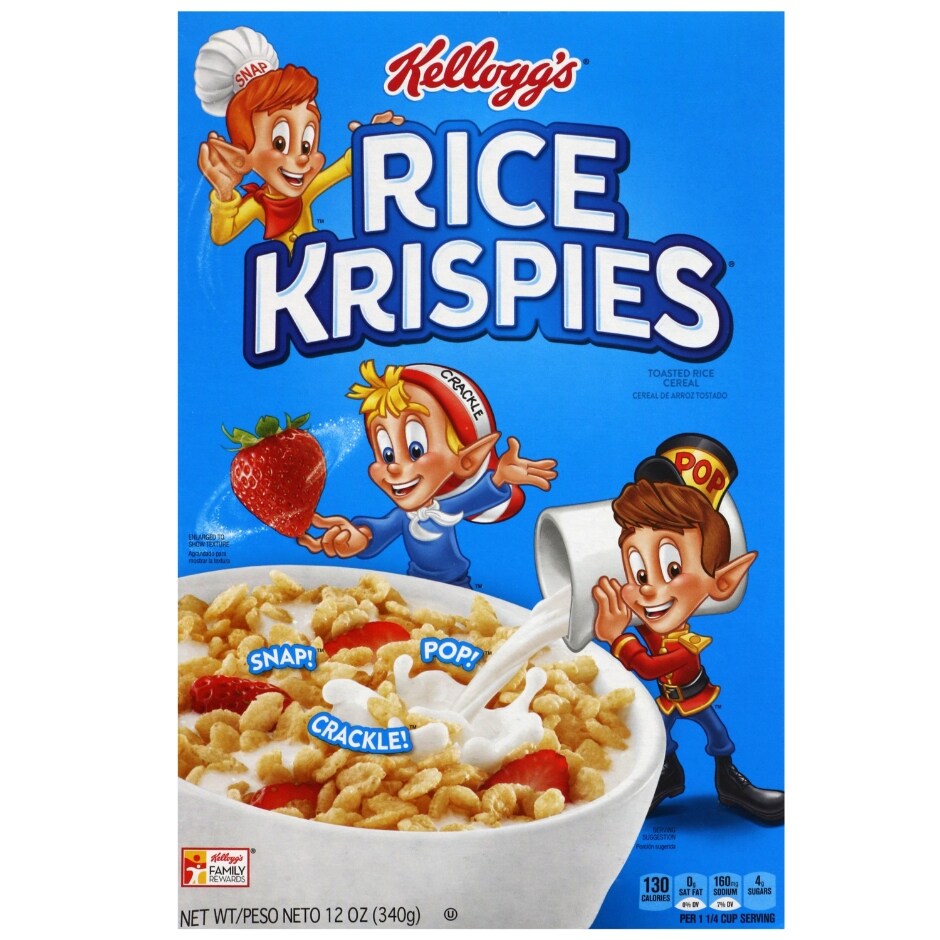 Kellogg's Rice Krispies Cereal, 12 oz. Family Dollar