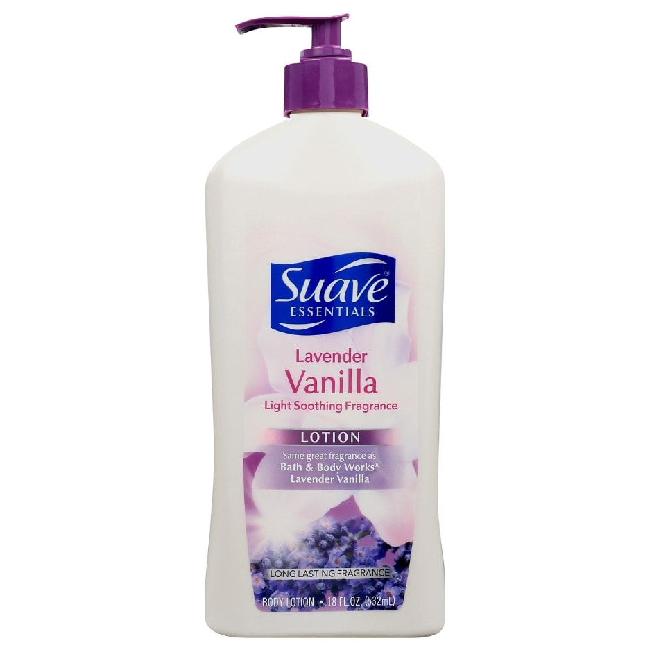 Suave Lavender Vanilla Body Lotion, 18 oz. Family Dollar