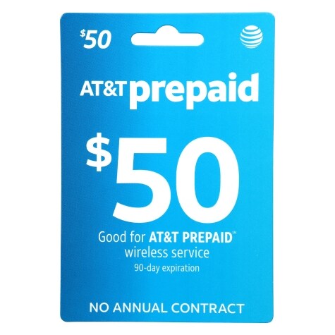 at&t prepaid plan refill card, $50 family dollar at&t prepaid plan refill