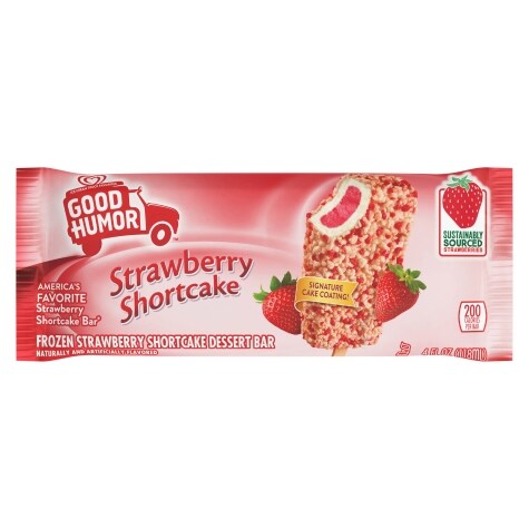 Good Humor Frozen Good Humor Frozen Dessert Bars Strawberry Shortcake 1 ct | Family Dollar