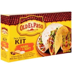 Old El Paso Hard Soft Taco Dinner Kits 11 4 Oz Family Dollar