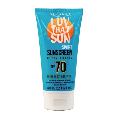 Laughlin Sunscreen LUV THAT SUN Sport Sunscreen Lotion - SPF 70, 6 oz.