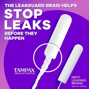 Tampax Radiant Super Unscented Tampons 16 Ct Family Dollar