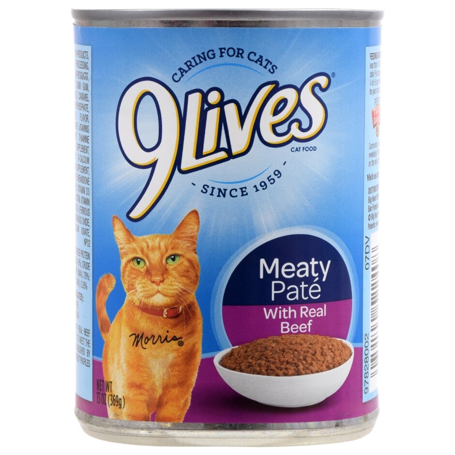 9 lives pate cat food Clearance