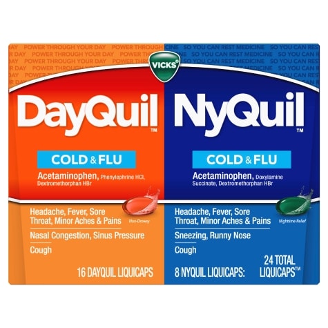 Vicks Dayquil Nyquil Combo Pack 24 Ct Family Dollar Vicks Dayquil Nyquil Combo Pack 24 Ct Family Dollar
