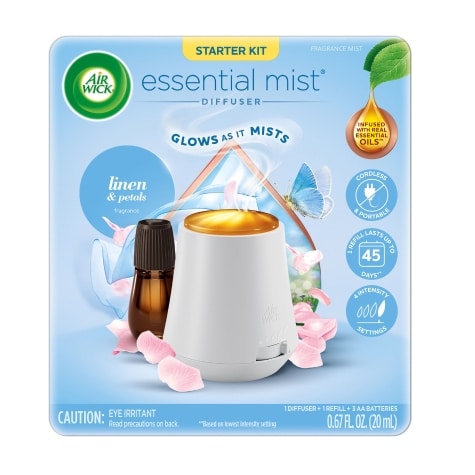 Air Wick Essential Mist Starter Kit, 0.67 fl oz