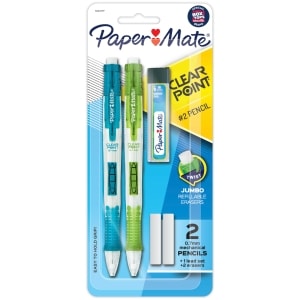 Paper Mate Clearpoint Mechanical Pencil Sets, 0.9mm, HB #2 Lead